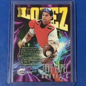 Javy Lopez #266 1997 Circa Baseball Trading Card